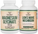Wellness Support Duo - Magnezu Glycinate i Lwie grzywa do wspierania ogólnego zdrowia i poznawania