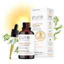 Pure Therapro Rx Vegan D3 + K2 Organic 100% Liposomal 10ml Made in USA 124; 3 Miesiące dostaw 124; Maksymalne wchłanianie witaminy D3 i witaminy K2 Suplementy dla mężczyzn i kobiet, D3 Witamina 5000 IU