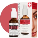 Zaawansowane Kliniki ciemnego koła kofeiny pod serum oka na twarz z hialuronic kwasu nawilżającego + Peptydy do 124; Rozjaśniająca witamina C Serum pomaga poprawić wygląd puffy Eye & Fine Lines, 1.75 Fl Oz