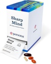 Persona Nutrition Sharp Mind Witamina Pack for Mental Clarity & Focus (28 Pack) - Zawiera Ginkgo Biloba, Omega 3 z mieszanką Turmeric & Brain Support