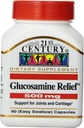 21. Century Glukozamina Relief 500 Mg, 60 Łatwe do Połknięcia Kapsułki, (Opakowanie po 3)