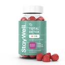 Naturalne Zeolite Heavy Metal Detox Dzieci, Żużel do żucia, Zmikronizowany Zeolit, Całkowite ciało metalowe Czyszczenie, Toxin Cleanse, Non-GMO, 60 Mieszane żeberka