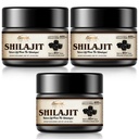 Shilajit Pure Himalayan Organic Shilajit Resin - 600mg Maximum Potency Natural Organic Shilajit Resin with 85 + Ślad minerałów i kwasu Fulvic dla energii, Wsparcie immunologiczne, 30 Grams (3 Pack)