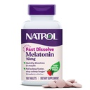 Natrol Melatonina 10mg szybko rozpuszcza tabletki - Strawberry Flavor, 100 Count, Sleep Support, szybko rozpuszcza Melatonina dla dorosłych, 100- Day Supply