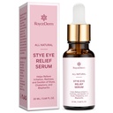 Roycederm Stye Eye Treatment Serum: Natural Stye Remover for Shyes Chalazion and Blepharitis - Safe & Fast Relief (0.68 Fl Oz (Pack of 1))
