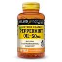 MASON NATURAL Peppermint Oil 50 mg Enteric Coated Supplement, 90 Day Supply of Gastrosous Support for Normally Function Bowel, Softgel Pills