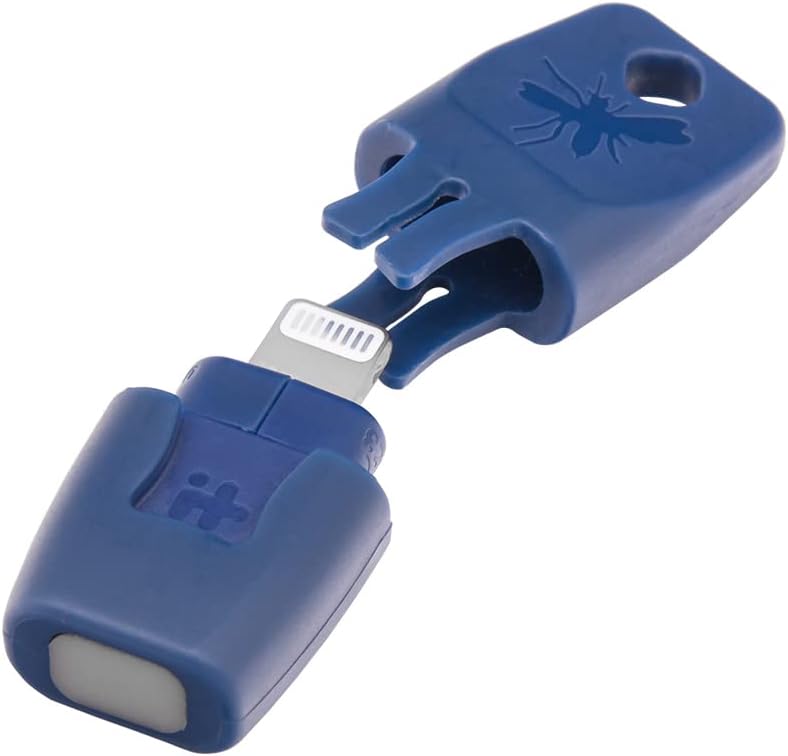 ogrzewanie go - Smartphone-napędzane Insect Bite Healer - Chemical- Free Relief from Sartching & Pain just with Concentrated Heat - for iPhone 6 to 14 (Lightning)