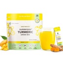 Nano kurkumina kurkumina proszek do picia, Golden Juice for Wellness & Immunitety, bez smaku turmerowego, Dodaj do koktajli / Woda codziennie rano Routine- 35X Absorption-Mango Flavor- Wspólny suplement wsparcia