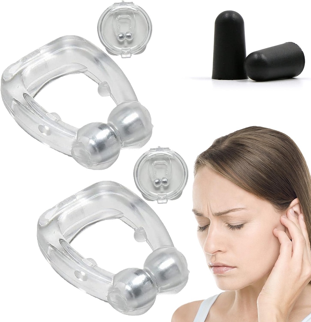 Ulga uszna dla uszów dzwoniących, Acupeace Linnitus Relief Device, Acupeace Anti Tinnitus Relief Ear Clip, Urządzenie dla Stop Ringing ucha (1Para)