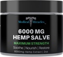 Medyczne cuda 6000 MG Maksymalna siła Uzdrawiająca Salwa Użyj do HIPS, Joints, Neck, Back. Wykonane z najlepszych dostępnych składników