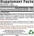 Pikolinian chromu 200 μg i witamina C 1000 mg