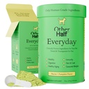 Inne Half Everyday - Dog Multivitamin Supplement - Codzienne Joint, Gut, Alergia, Immune, Urynary Tract Support, Skóra, Coat & More - Glukozamina, Chondroitin, Omega 3 & Probiotyki 124; 45 Aktywne składniki