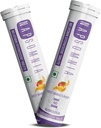 Melatonina Tabletki musujące (Sweet Mango, 30 Count) - Rozpuszczalne kapsułki melatoniczne w / L - Theanina, rumianek, & More - Suplement pomocy sennej dla dorosłych - Wegan, Suplement melatoniny niezawierający GMO