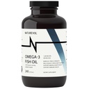 Triple Force Omega 3 Fish Oil 4200mg - Burless Death 124; Ponad 2200mg Omega 3 Fatty Acids 124; 1200mg EPA + 900mg DHA Acids 124; Best Essential Fatty Acids 124; Wild Caught / Deep Sea Fish, Lemon Flavored - 240 Softgels