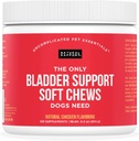 Naturalne Rapport Dog Bladder Support - Tylko Bladder Support Chews Dogs Need - 120ct Suplementy, które zawierają żurawiny i D- Mannose do pomocy w nerkach funkcji