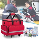 CURMIO Rolling Medical Bag z kołami