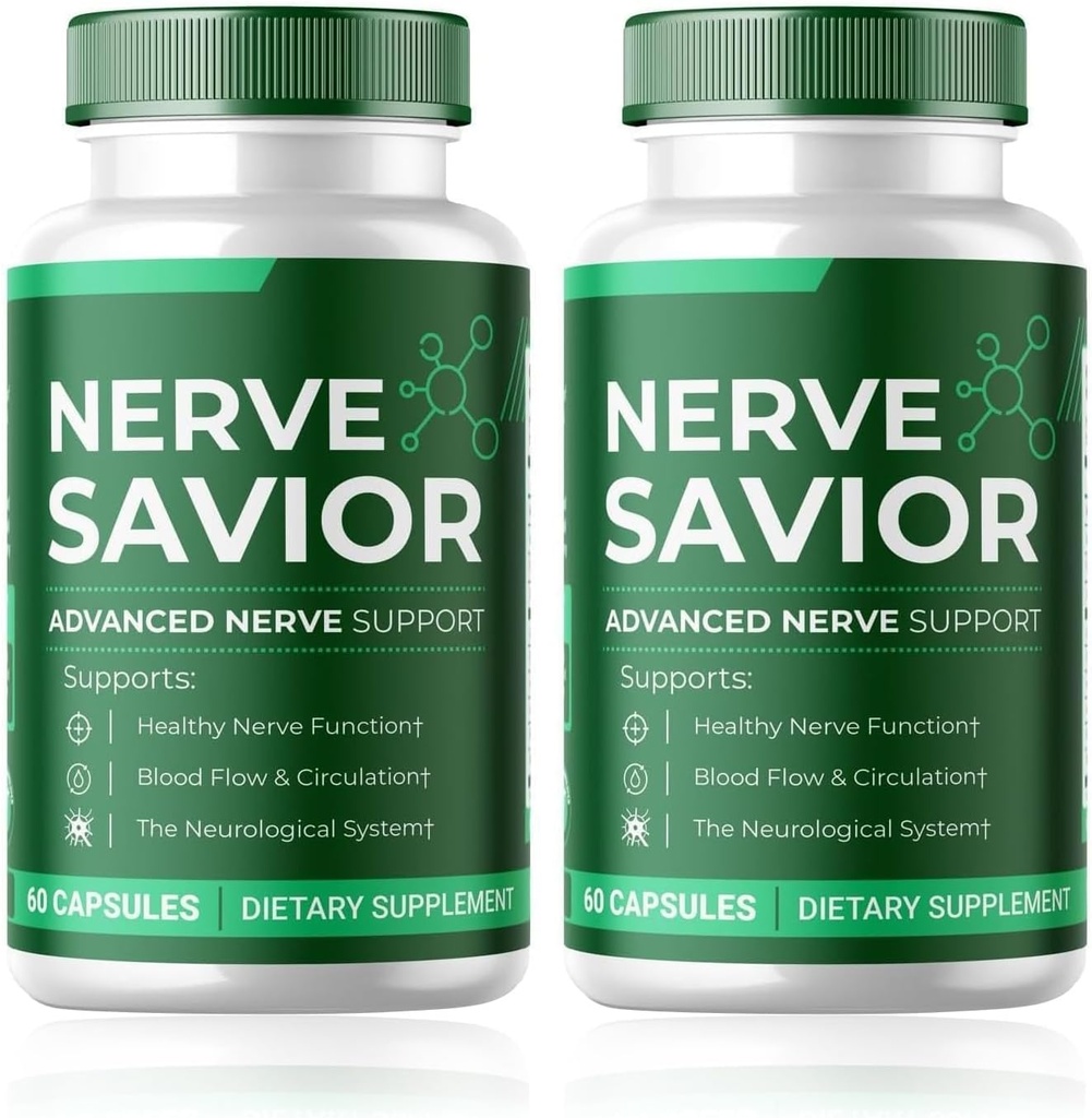 Nowy Nerve Zbawiciel Neuropatii - zaawansowane Nerve Wsparcie kapsułki