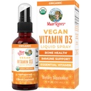 MaryRuth Organics Witamina D USDA Organic Evidence 124; VIT D3 Liquid Evidence 124; Sugar Free Evidence 124; Liquid VIT D Spray Immune Support dla dorosłych i dzieci 124; Bone Health Evidence 124; Vegan Evidence 124; Gluten Free Evidence 124; Non-GMO Evidence 124; 30 Servings
