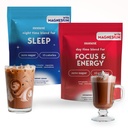 Drink Your Meditation Chocolate Dream & Cacao Adaptogen Mushroom Bundle 124; Sen & Energia 124; 0 Cukier 124; Gorąca czekolada & kawa Alternatywa 124; Reishi, Ashwagandha, Lwa grzywa, GABA 124; 30 Sługi