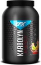 EFX Sports Karbolyn Energy 124; Performance Carbohydrate Powder + Cappuccine 124; Carb Load & Energize 124; 250mg Cappuccine 124; Sugar Free 124; 36 Servings (Fruit Punch)