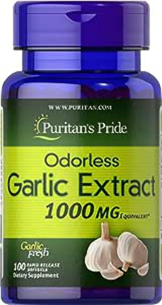 Czosnek purytański 1000 Mg, 100 Total Count