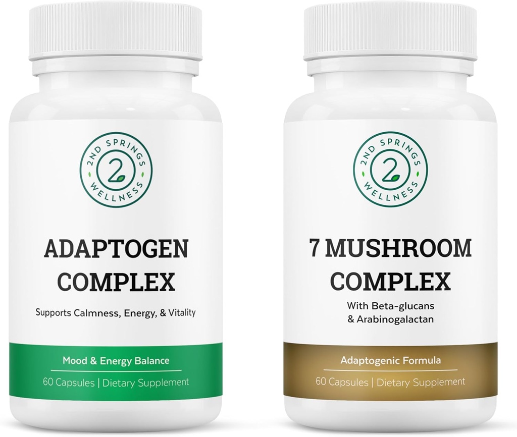 Mushroom & Adaptogen Fusion - kompleksowy zestaw wellness
