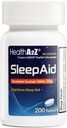 HealthA2Z ® Sen Aid 124; Doksylamina Succinate 25mg Aviation 124; (200 Counts (Pack of 1))