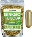 XPRS Nutra Ginkgo Biloba kapsułki - Gingko Biloba Encapsulated Supplements for Cognition - Vegan Friendly Ginkoba Biloba - Immunitet Wzmacnianie Ginkgo Biloba kapsułki - 360 Hrabia