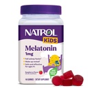 Natrol Dzieci Melatonina Gumiaki 1 mg, Melatonina dla dzieci Restful Sen, 140 Raspberry- Smakowane Gumiaki Sen, 140 Day Supply