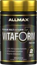 ALLMAX VITAFORM - 60 tabletek - Premium Multivitamina dla mężczyzn - Sześć Kompleksów funkcjonalnych + Witamina C, D3 i Cynk - 30 Służenia