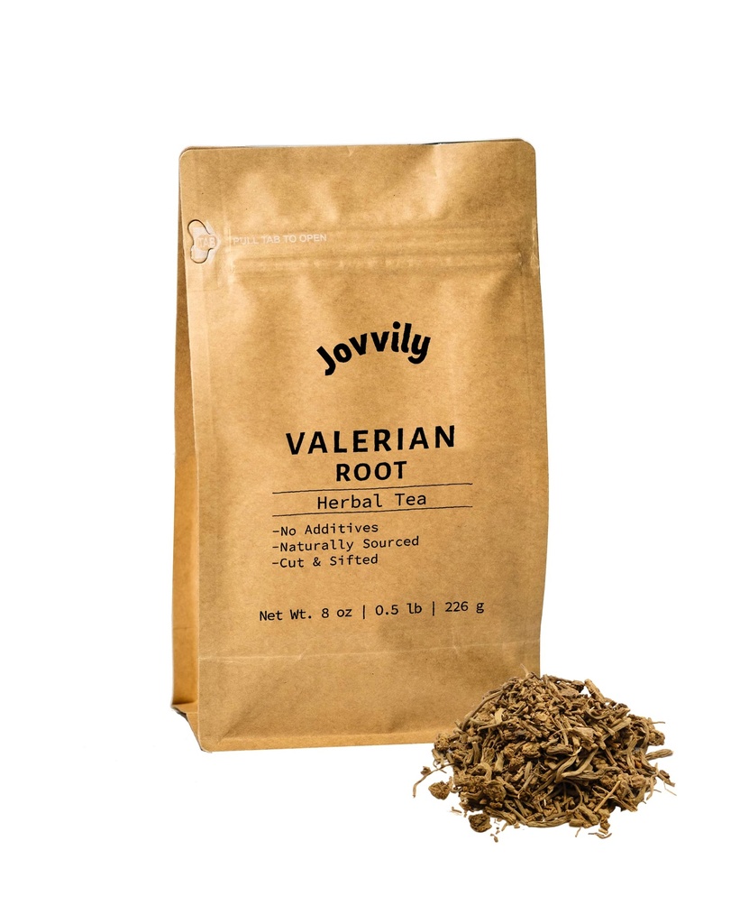 Valerian Root - 8 oz - Cut & Sifted - Herbatka ziołowa - Nie napełniają lub dodatki