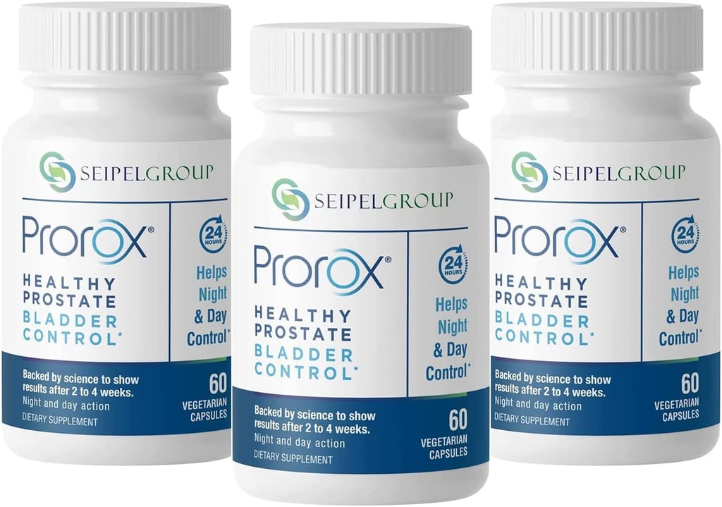Healthy Prostate Bladder Control, Prostate Supplements for Men, Wspiera zdrowe Prostate and Bladder Health, Zawiera Saw Palmetto, Redukuje Pilny, 60 Kapsułki wegetariańskie (180)