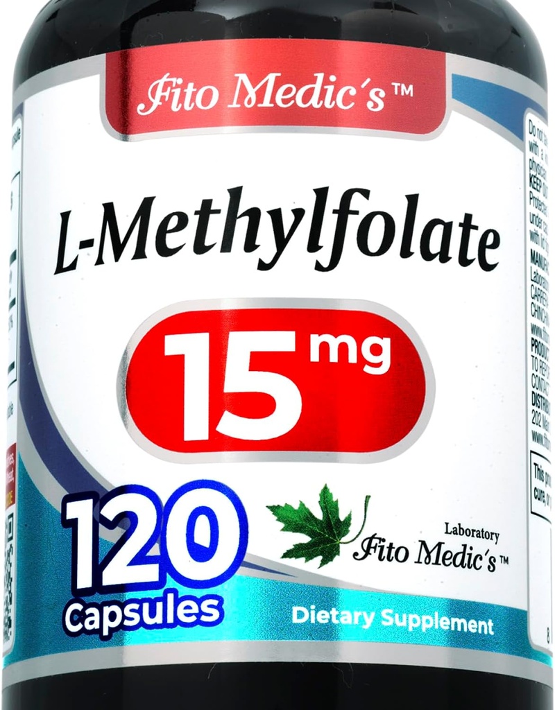 FITO MEDIC 's Lab Xavier 124; metylofolian Xavier 124; 120 kapsułki Xavier 124; folan Supplement Xavier 124; folan metylu Xavier 124; metylofolian Supplement Xavier 124; ultra wysoka absorpcja.