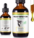Natural Yeast Infection Treatment for Dogs - Wspiera zdrowe Itch Relief & zapalenie - Dog Ear Infection Treatment & Allergy Relief - Itch Relief for Dogs, Dog Ear Treatment for Infections- fl oz