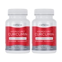 Omax3 2 Packa- HydroCurc Turmeric Curcumin Softgels, Wysoce Biodostępny Nanoparticle oleju MCT dla potencji i absorpcji, Joint Health, 120 Softgels