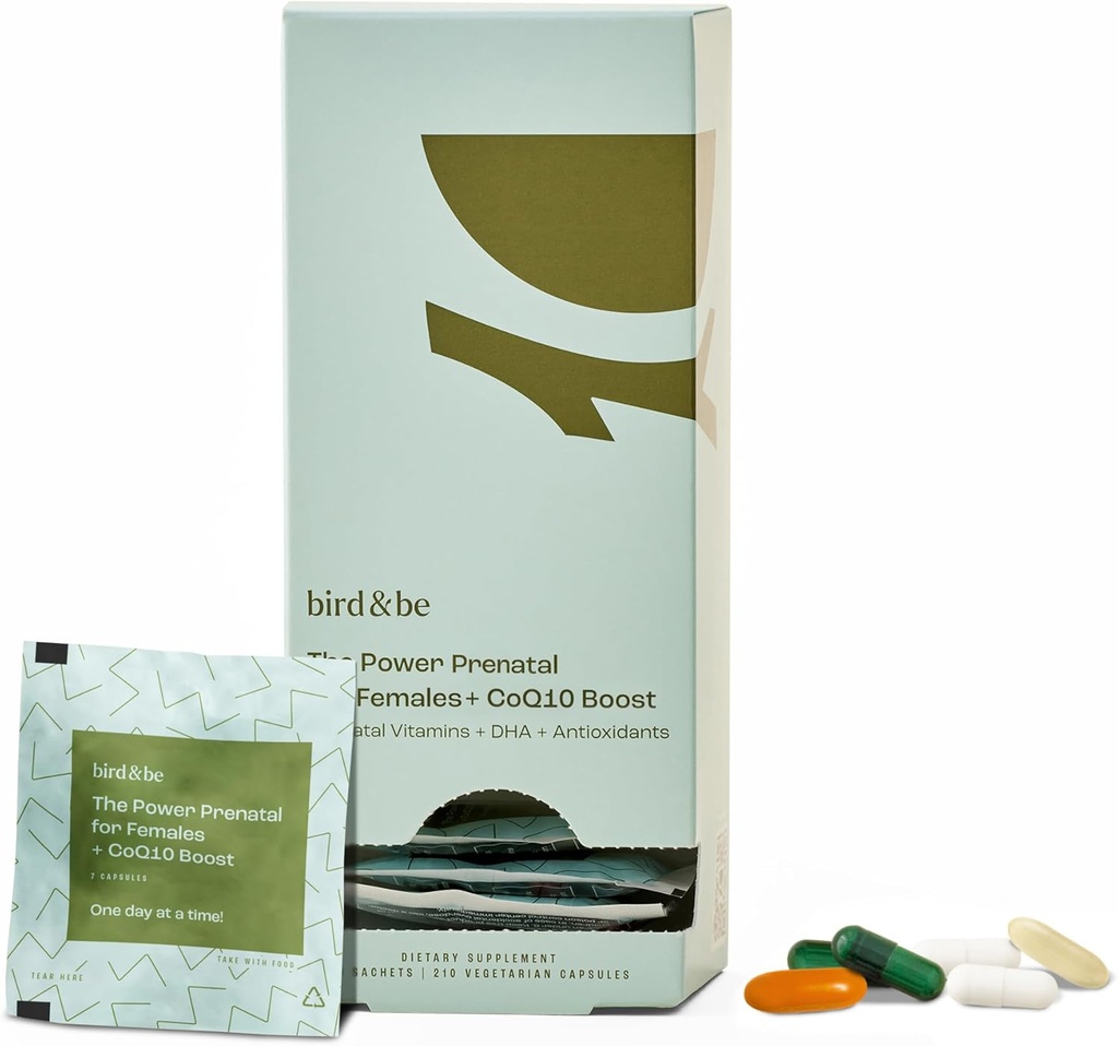 bird&be The Power Prenatal for Females with Coq10 Boost