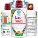 Tropikalna Oaza Joint Complete Premium - Liquid Joint Supplement with Liquid Glucozamine Sulote, Chondroitin, MSM & Hyaluronic Acid - 96% Max Absorption- 32oz, 32 serv, 33484