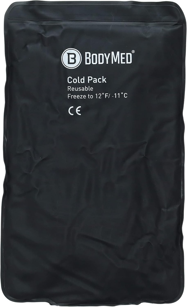 BodyMed Heavy Duty Realisable Urethane Ice Pack for Knee, Arm, Elbow, Shoulder, Back - Professional Grade Cold Therapy for Enjuies, Aches, Opuchlizna, Bruises, Sprains - 12 in. x 7 in. (Połowa)