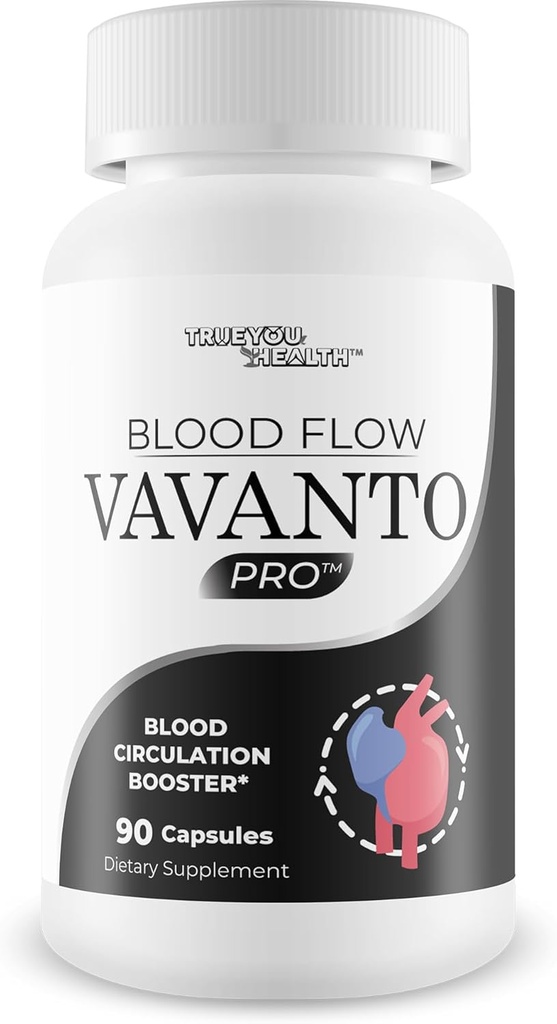 Blood Flow Vavanto Pro - nasz najlepszy booster krążenia krwi - Mens Blood Flow Care - Nasze najlepsze wsparcie przepływu krwi - Kapsułki przepływu krwi - Blood Flow Pills - Max Blood Flow Vavanto Growth Circulation