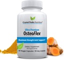 Organiczne kurkuminoidy Osteoflex - Natural Turmeric & Bioperine dla optymalnej absorpcji i maksymalnego wsparcia wspólnego. 60 kapsułek, 30-dniowa dostawa