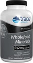 Ślad Minerały Wholefood Minerals - Body & Brain Health Supplement - Food Health Supplement with Wildflower Bee Pollen & Atlantic Kelp - Aids Nerve Function & Digestive Health - 180 kapsułki