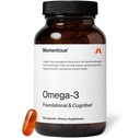 Momentous Omega-3 Fish Oil - Wysokiej mocy EPA & DHA Suplement dla mężczyzn i kobiet - Wspiera serce, Joint, & Zdrowie mózgu - NSF Certified for Sport - Non-GMO - Gluten- Free - 1,600 mg - 30 Służenie