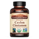 Ceylon Cynamon Shop Organiczny Ceylon Cynamon (100% Certified) Suplement, 90 Kapsułki