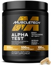 MuscleTech Testosteron Booster dla mężczyzn, AlphaTest - Suplement T- Boost Mens z Tribulus Terrestris & Boron - Daily Mężczyzna Gym Trening Suplementy do Muscle Growth, Stamina & Energy - 240 Pigułki