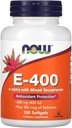 Teraz żywność E- 400 D- Alpha z mieszanymi tokoferolami, 268 mg (400 IU), 100 Softgels