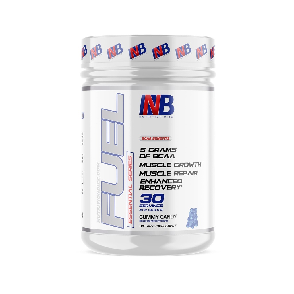 Proszek BCAA, 5 Gramów Acidów BCAA Amino, Napoje Postworkout Recovery for Muscle Building, Recovery, and Endurance, 30 Sług (Gummy Candy)