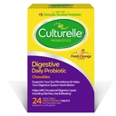 Culturelle Digestive Health Daily Probiotic Chewables, Probiotic For Men and Women, Najczęściej studiowane klinicznie Probiotic Strain, 10 Miliard CFU, Wspiera okazjonalną biegunkę, Gaz & Bloating, 24 Hrabia