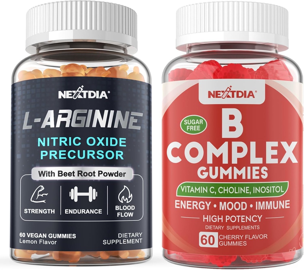 Gummie złożone witaminy B + L gumki argininowe