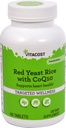 Vitacost Red Yeast Rice 1200 mg z CoQ10 - Rozszerzone wydanie - 60 tabletek